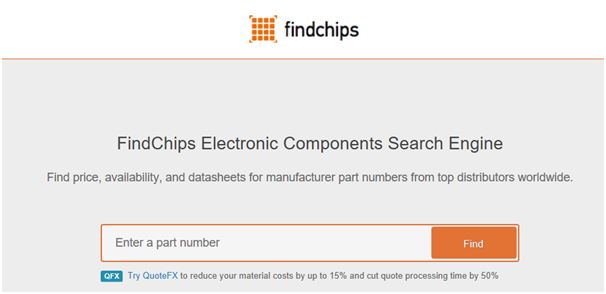 Free electronics design tools_Findchips_2