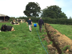 Residents of Eltofts ready to lay the cable