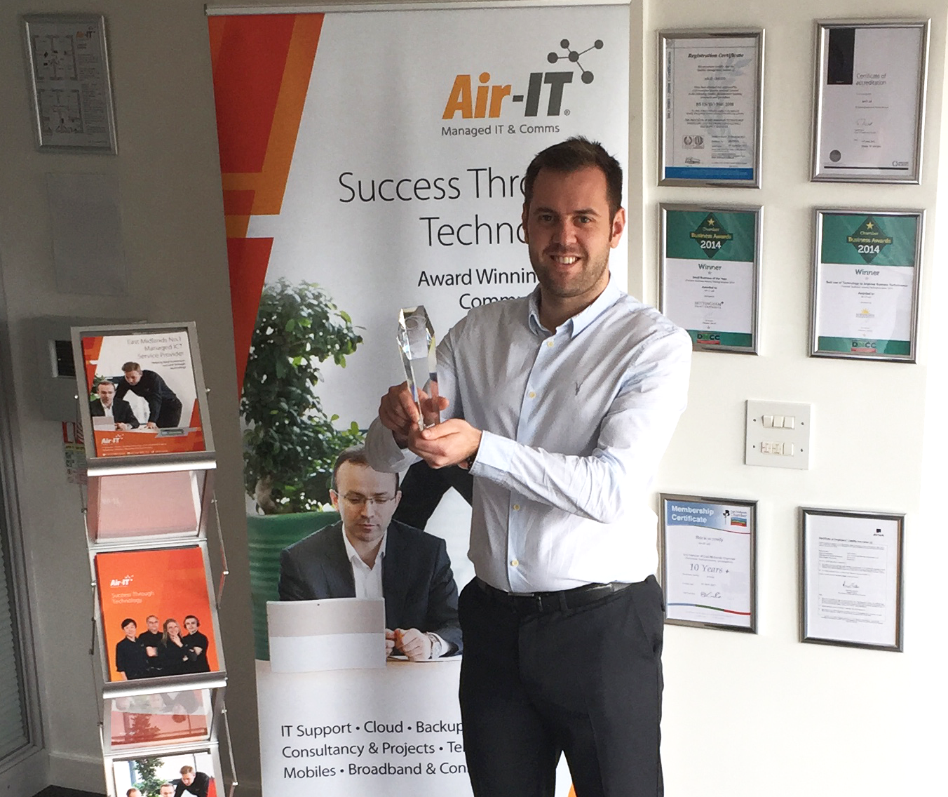 Air-IT scoops European IT & Software excellence award