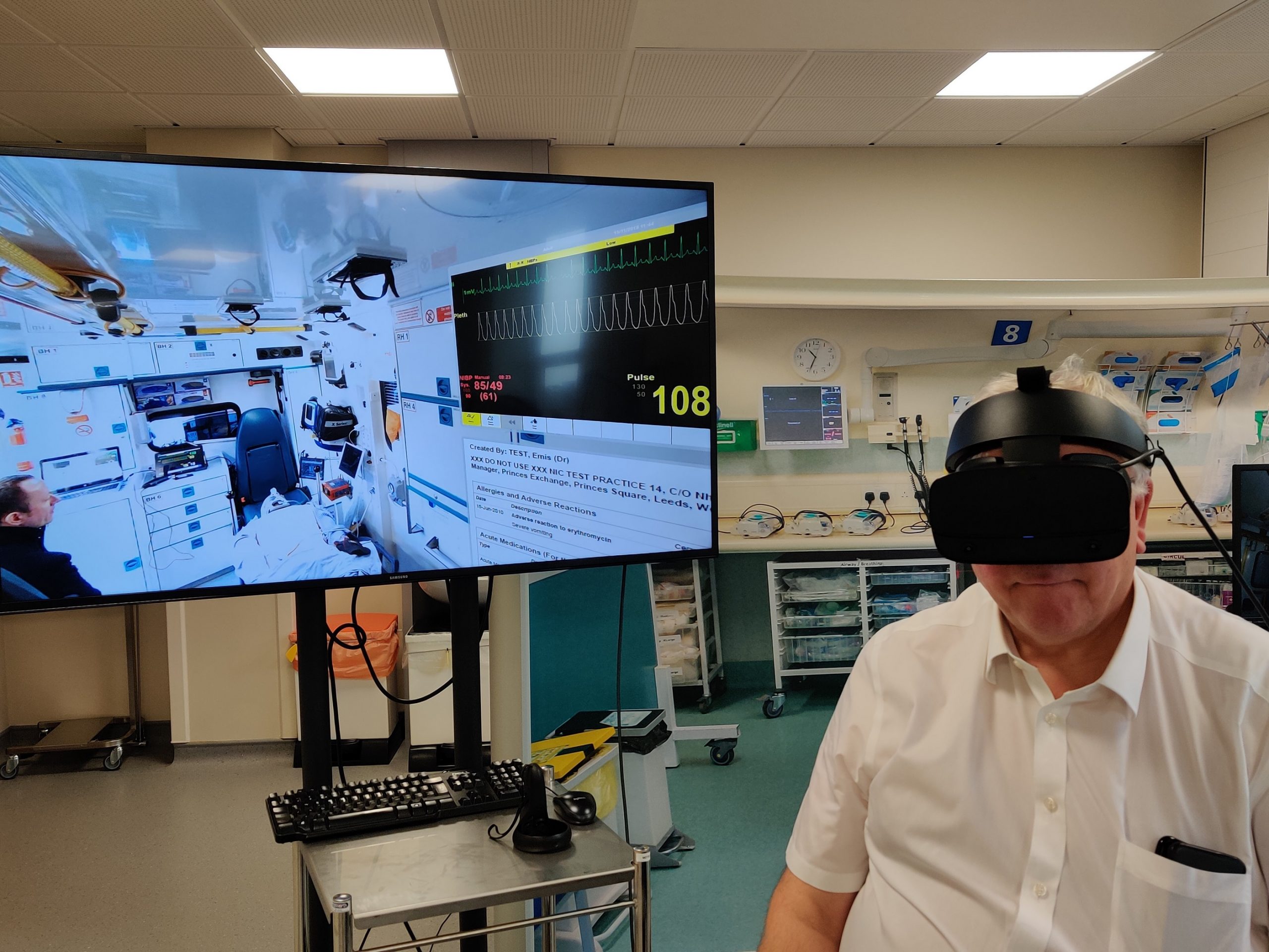 UHB and BT demonstrate UK's first remote diagnostic procedure using 5G