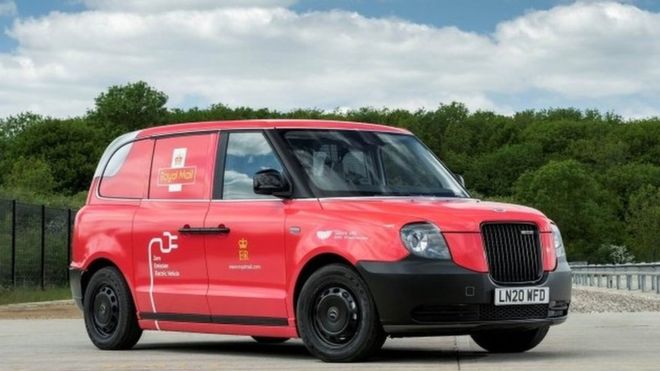 Royal Mail kicks of black cab electric van trials in Birmingham