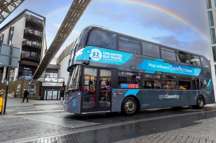 UK’s first all-electric bus city is Coventry
