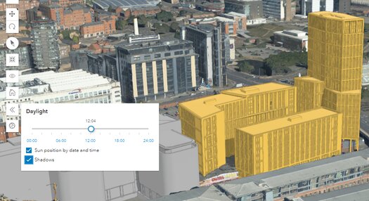 Nottingham’s planners get access to 3D city map technology