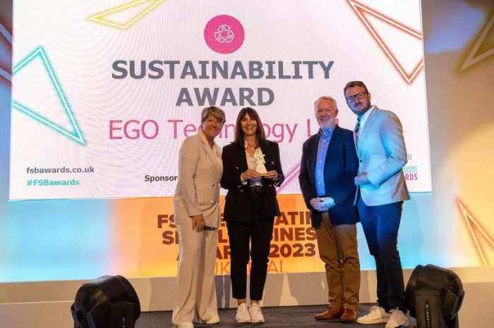 Tech company wins national sustainability business award